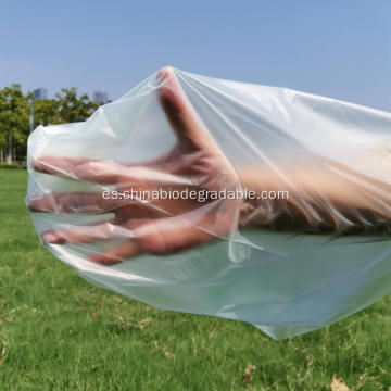 Bolsas de residuos compostables más verdes en rollo